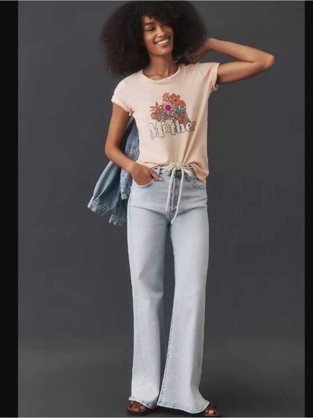💫 MOTHER💫 Jeans Tomcat Roller Glamour Shot 27 - Picture 14 of 15
